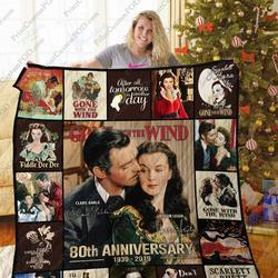 Mofi Gone With The Wind Quilt Blanket Ver 17 5 and Home Decor