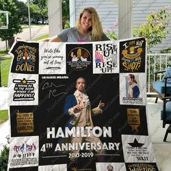 Mofi Hamilton Quilt Blanket For Fans Ver 17 4 and Home Decor