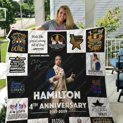 Mofi Hamilton Quilt Blanket For Fans Ver 17 5 and Home Decor