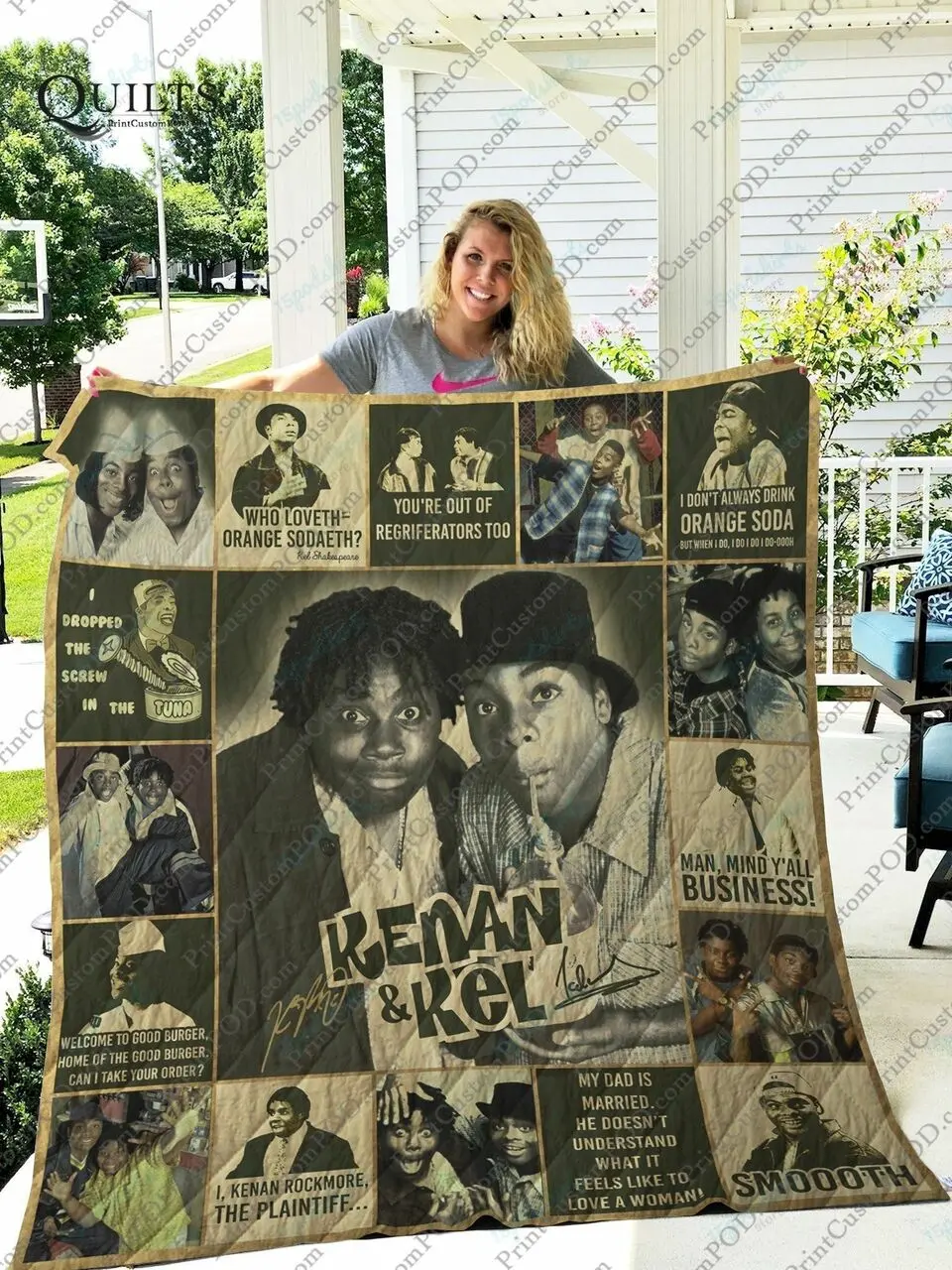 Mofi Kenan Kel Quilt Blanket and Home Decor
