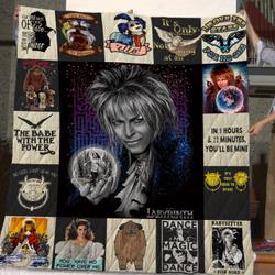 Mofi - Labyrinth T-Shirt Quilt Blanket For Fans  Version 2 and Home Decor