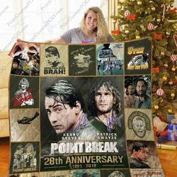 Mofi Point Break Quilt Blanket Ver 2 and Home Decor
