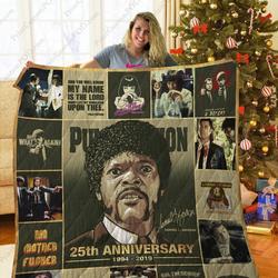 Mofi Pulp Fiction Quilt Blanket Ver 17 4 and Home Decor