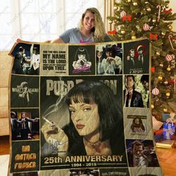Mofi Pulp Fiction Quilt Blanket Ver 2 and Home Decor