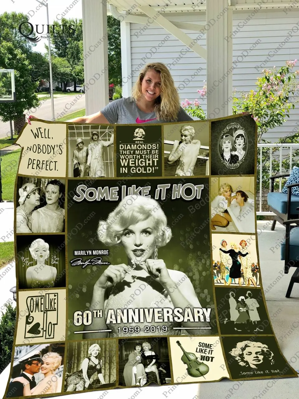 Mofi Some Like It Hot Quilt Blanket Ver 1 and Home Decor