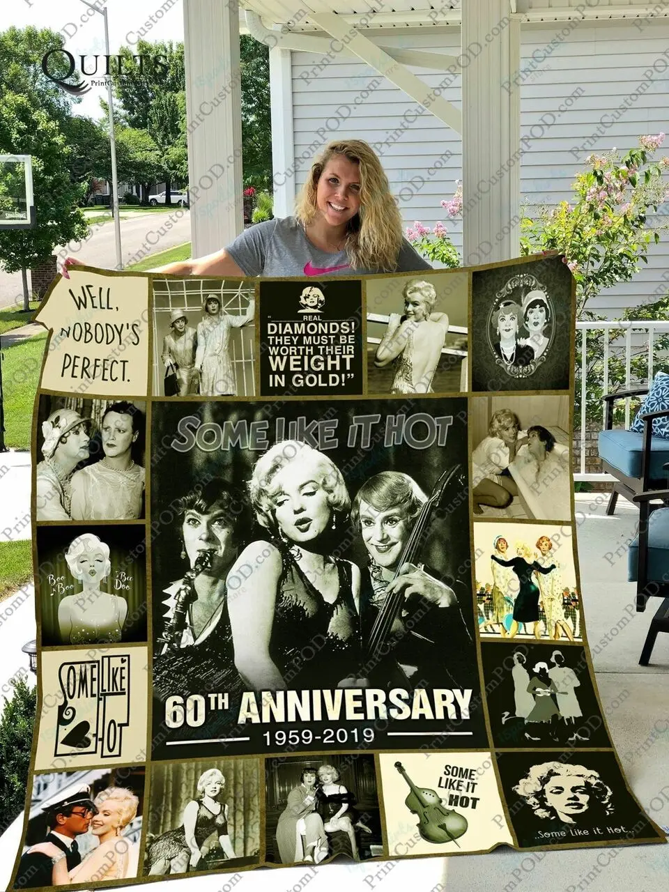 Mofi Some Like It Hot Quilt Blanket Ver 3 and Home Decor