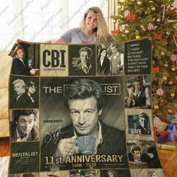Mofi The Mentalist Quilt Blanket Ver 17 and Home Decor
