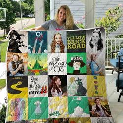 Mofi The Wizard Of Oz Quilt Blanket For Fans and Home Decor