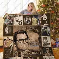 Mofi  To Kill A Mockingbird Christmas Quilt Blanket and Home Decor