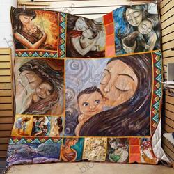 Mom And Son Blanket Kc1507 Quilt and Home Decor