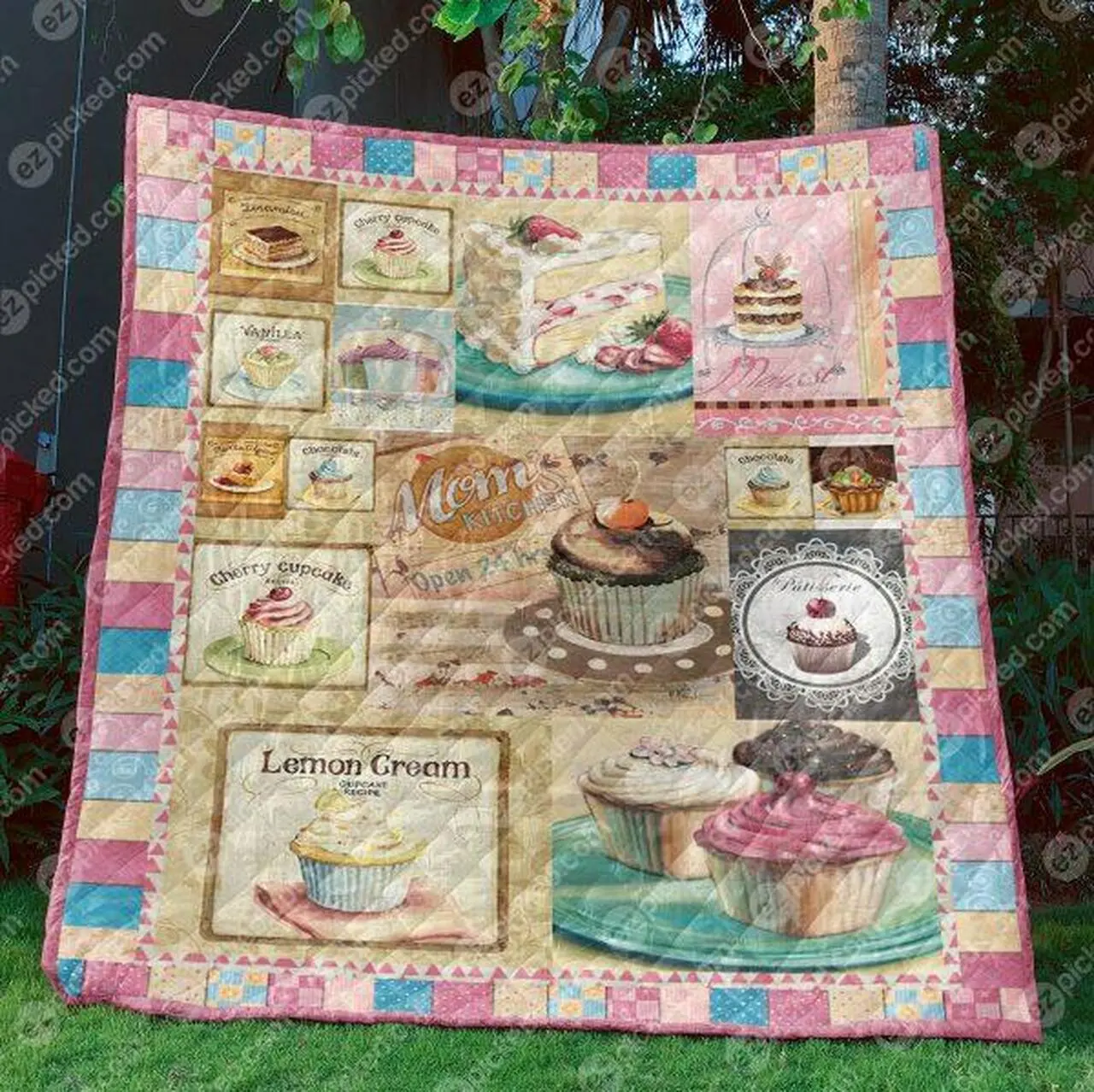 Mom Kitchen Quilt Blanket Qq26 Quilt and Home Decor