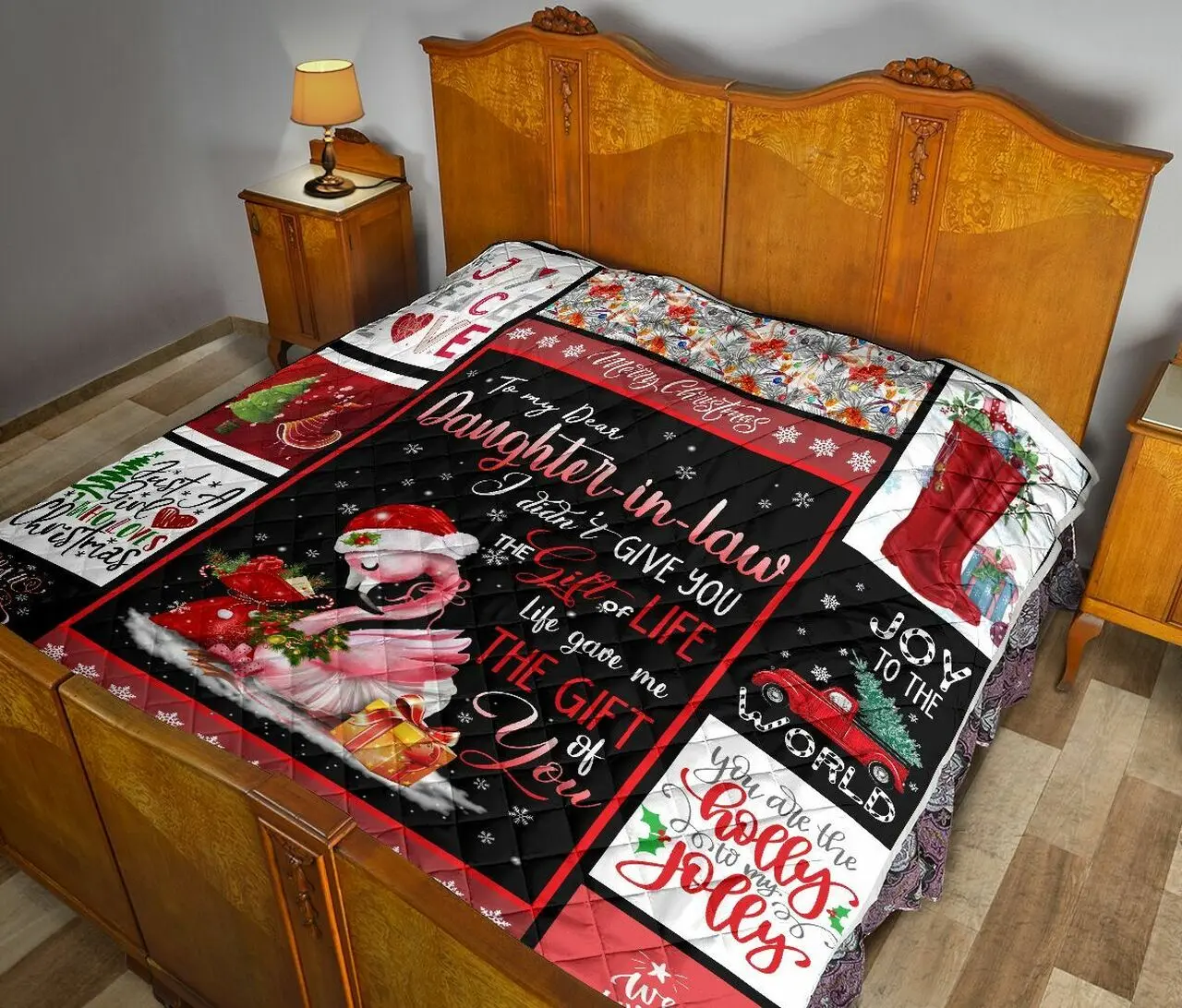 Mom To Daughter In Law Quilt Blanket Dhc02011104Dd and Home Decor