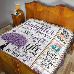 Mom To Daughter Quilt Blanket Dhc02011138Dd and Home Decor