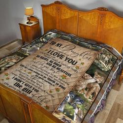 Mom To Daughter Quilt Blanket Dhc02011208Dd and Home Decor