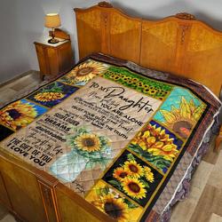 Mom To Daughter Quilt Blanket Dhc02011231Dd and Home Decor