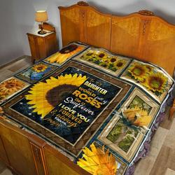 Mom To Daughter Quilt Blanket Dhc02011619Dd and Home Decor