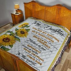 Mom To Daughter Quilt Blanket Dhc02011785Dd and Home Decor