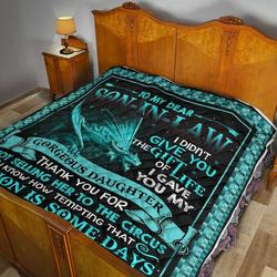 Mom To Son In Law Quilt Blanket Dhc02011490Dd and Home Decor