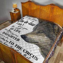 Mom To Son In Law Quilt Blanket Dhc02011601Dd and Home Decor