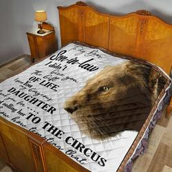 Mom To Son In Law Quilt Blanket Dhc02011627Dd and Home Decor