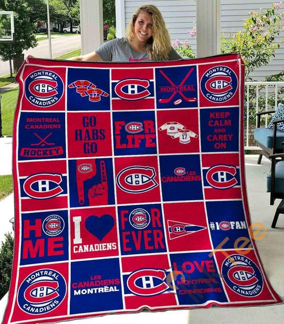 Montreal Canadiens Blanket TH01071 Quilt and Home Decor