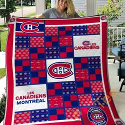 Montreal Canadiens Blanket TH01073 Quilt and Home Decor