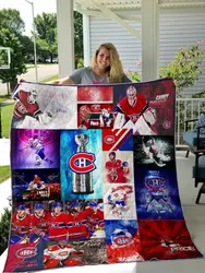 Montreal Canadiens Quilt Blanket and Home Decor