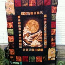 Moon Quilt Blanket Dhc04012038Td and Home Decor