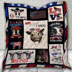 Moorica Cow Hur Quilt co and Home Decor