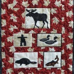 Moose Cla010758 Quilt Blanket and Home Decor