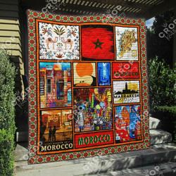 Morocco Na260601 Quilt Blanket and Home Decor