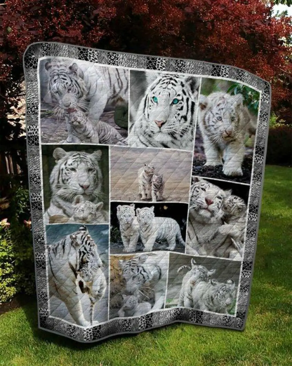Mother Of Children Tiger Quilt Blanket Quilt and Home Decor
