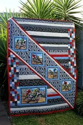Motorbike Hur Quilt Cysimj and Home Decor