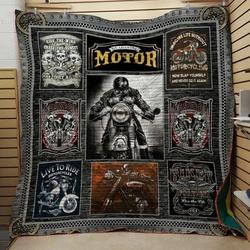 Motorcycle Hur Quilt cw and Home Decor