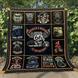 Motorcycle Hur Quilt ol and Home Decor