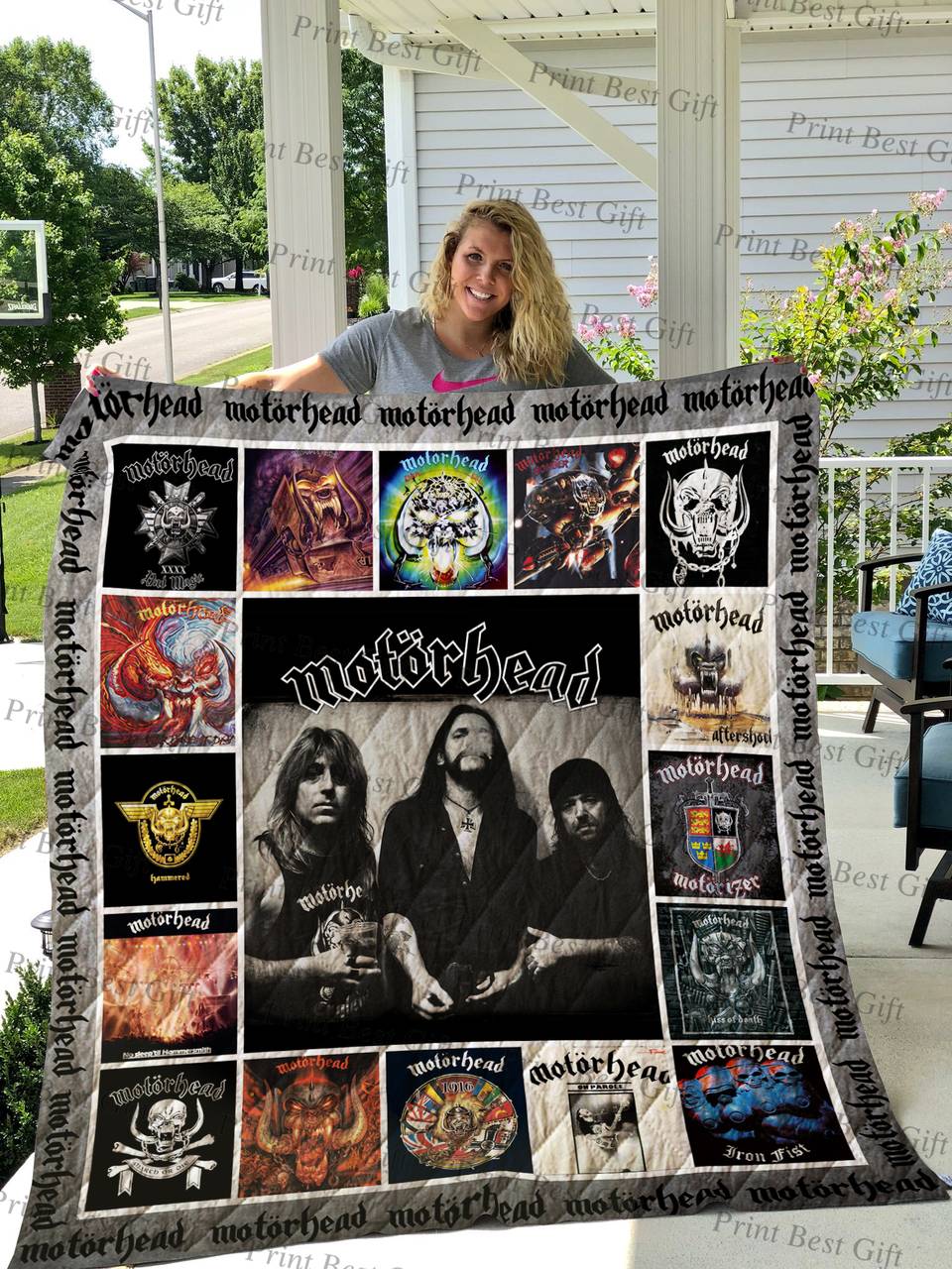 Motrhead Albums Cover Poster Quilt 4 and Home Decor