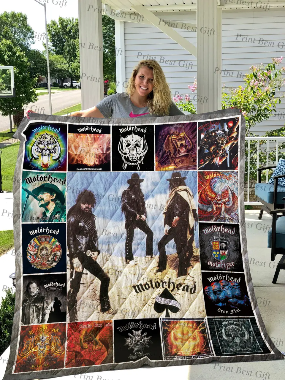 Motrhead Albums Cover Poster Quilt and Home Decor