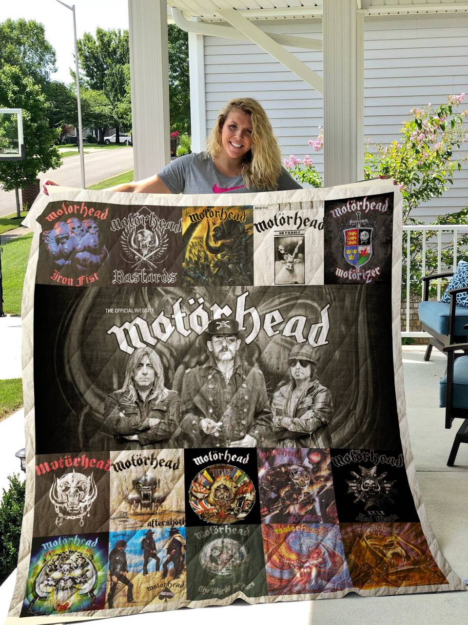 Motrhead Albums Quilt Blanket and Home Decor