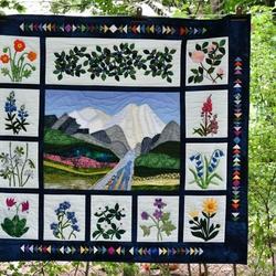 Moutain Dtc2410214 Quilt Blanket and Home Decor