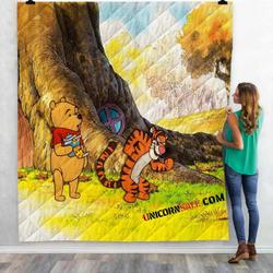 Movie PoohS Grand Adventure The Search For Christopher Robin V 3D Customized Personalized Quilt Blanket and Home Decor