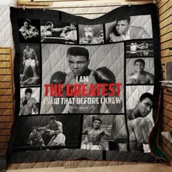 Muhammad Ali 2 Quilt  Quilt and Home Decor