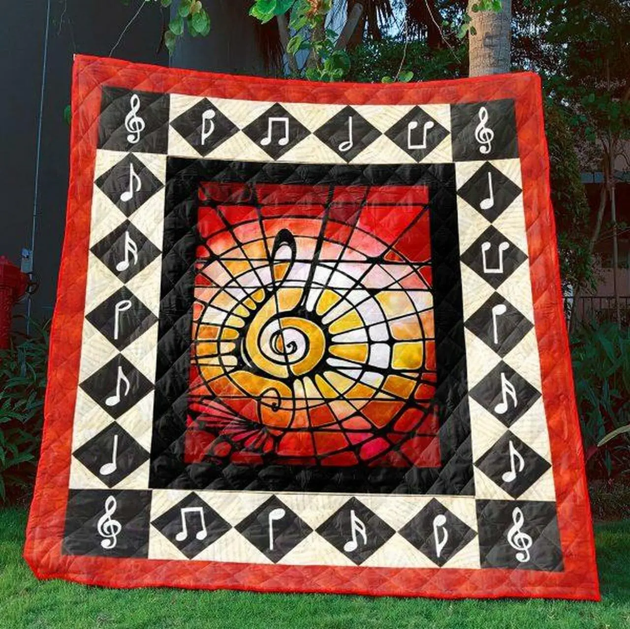 Music Can Change The World Quilt Blanket Bn14 Quilt and Home Decor