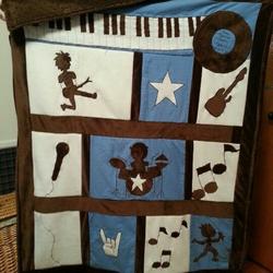 Music Clm290635 Quilt Blanket and Home Decor