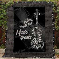 Music Guitar Hur Quilt gx and Home Decor