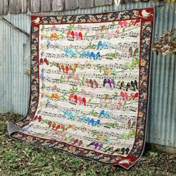 Music Hur Quilt Cysitt and Home Decor