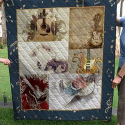 Music Quilt and Home Decor
