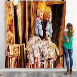 Musical Artists 80S Cyndi Lauper 2N 3D Customized Personalized Quilt Blanket and Home Decor