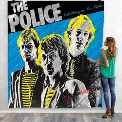 Musical Artists 80S The Police1D 3D Customized Personalized Quilt Blanket and Home Decor