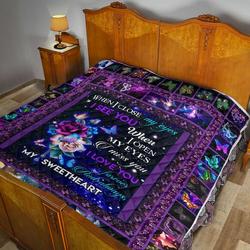 My Angel Husband Quilt Blanket Dhc02011185Dd and Home Decor