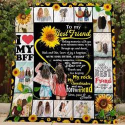 My Bestie Blanket Kc1507 Quilt and Home Decor